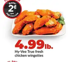 Hy-Vee Hy-Vee True fresh chicken wingettes offer