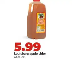 Hy-Vee Louisburg apple cider offer