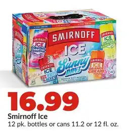 Hy-Vee Smirnoff Ice offer
