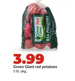 Hy-Vee Green Giant red potatoes offer