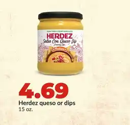 Hy-Vee Herdez queso or dips offer