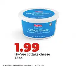 Hy-Vee Hy-Vee cottage cheese offer
