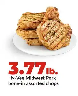 Hy-Vee Hy-Vee Midwest Pork bone-in assorted chops offer