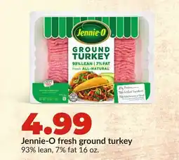 Hy-Vee Jennie-O fresh ground turkey offer
