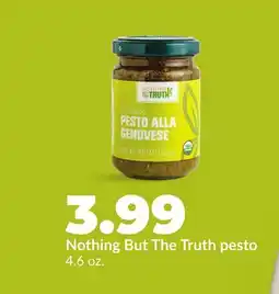 Hy-Vee Nothing But The Truth pesto offer