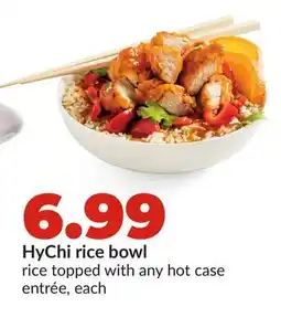 Hy-Vee HyChi rice bowl offer