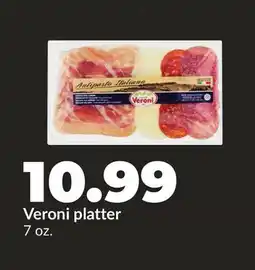Hy-Vee Veroni platter offer