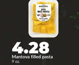 Hy-Vee Mantova filled pasta offer