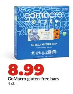 Hy-Vee GoMacro gluten-free bars offer