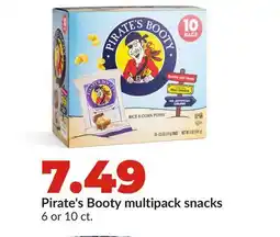 Hy-Vee Pirate's Booty multipack snacks offer