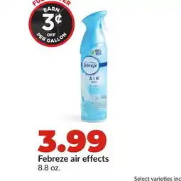 Hy-Vee Febreze air effects offer