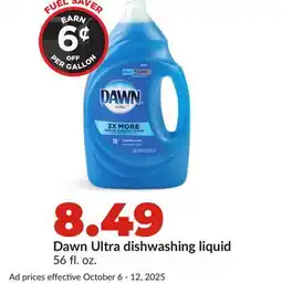Hy-Vee Dawn Ultra dishwashing liquid offer