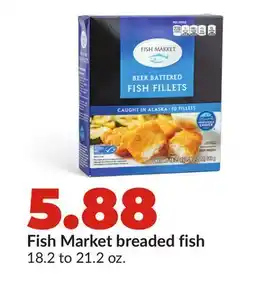 Hy-Vee Fish Market breaded fish offer