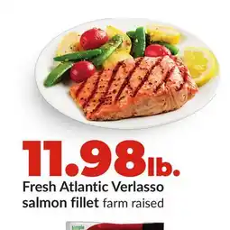 Hy-Vee Fresh Atlantic Verlasso salmon fillet offer