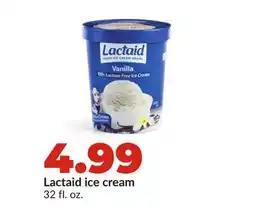 Hy-Vee Lactaid ice cream offer