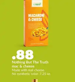Hy-Vee Nothing But The Truth mac & cheese offer