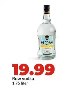 Hy-Vee Row vodka offer