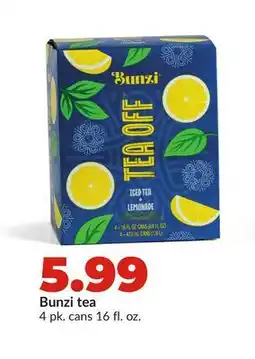 Hy-Vee Bunzi tea offer