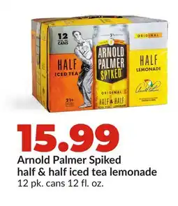 Hy-Vee Arnold Palmer Spiked half & half iced tea lemonade offer