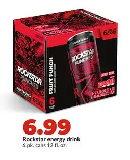 Hy-Vee Rockstar energy drink offer