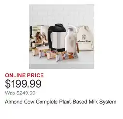 Costco Almond Cow Complete Plant-Based Milk System offer