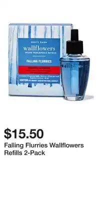 Bath & Body Works Falling Flurries Wallflowers Refills 2-Pack offer