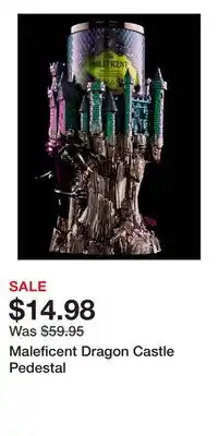 Bath & Body Works Maleficent Dragon Castle Pedestal offer