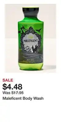 Bath & Body Works Maleficent Body Wash offer