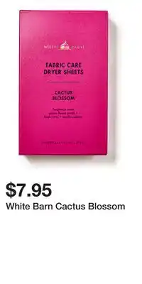 Bath & Body Works White Barn Cactus Blossom offer