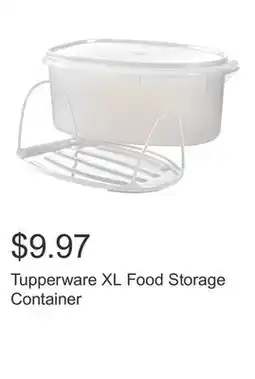 Costco Tupperware XL Food Storage Container offer