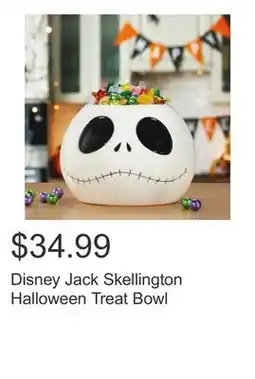 Costco Disney Jack Skellington Halloween Treat Bowl offer