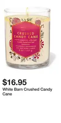 Bath & Body Works White Barn Crushed Candy Cane offer