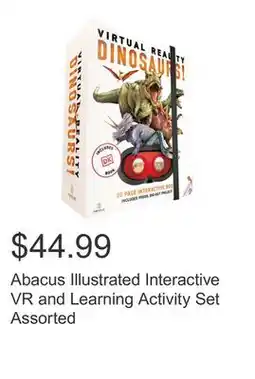 Costco Abacus Illustrated Interactive VR and Learning Activity Set Assorted offer