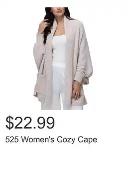 Costco 525 Women's Cozy Cape offer
