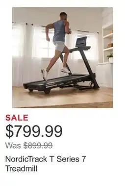 Costco NordicTrack T Series 7 Treadmill offer