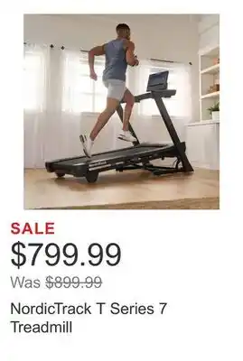 Costco NordicTrack T Series 7 Treadmill offer