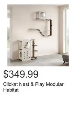 Costco Clickat Nest & Play Modular Habitat offer
