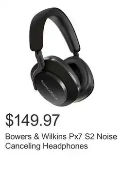 Costco Bowers & Wilkins Px7 S2 Noise Canceling Headphones offer