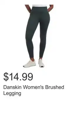 Costco Danskin Women's Brushed Legging offer