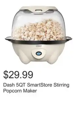 Costco Dash 5QT SmartStore Stirring Popcorn Maker offer