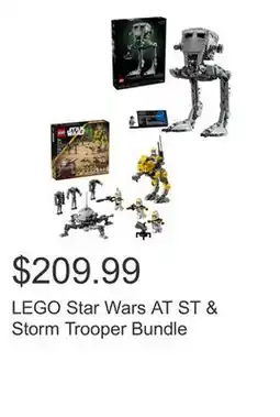 Costco LEGO Star Wars AT ST & Storm Trooper Bundle offer