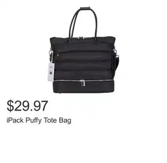 Costco iPack Puffy Tote Bag offer