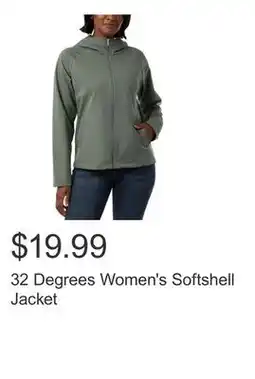 Costco 32 Degrees Women's Softshell Jacket offer