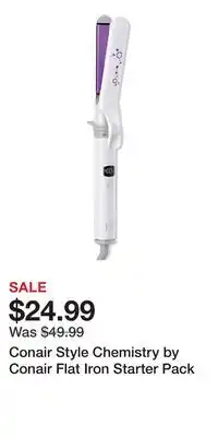 Ulta Beauty Conair Style Chemistry by Conair Flat Iron Starter Pack offer