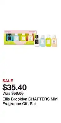 Ulta Beauty Ellis Brooklyn CHAPTERS Mini Fragrance Gift Set offer