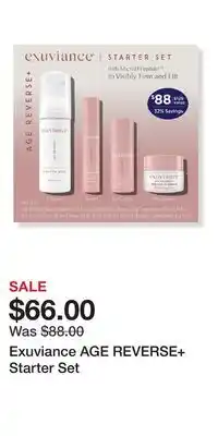 Ulta Beauty Exuviance AGE REVERSE+ Starter Set offer