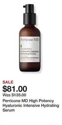 Ulta Beauty Perricone MD High Potency Hyaluronic Intensive Hydrating Serum offer