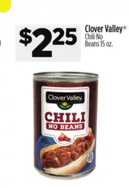 Dollar General Clover Valley Chili offer