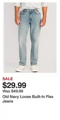 Old Navy Old Navy Loose Built-In Flex Jeans offer