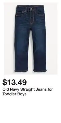 Old Navy Old Navy Straight Jeans for Toddler Boys offer